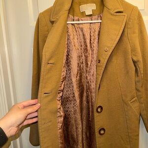 Michael Kors Women's Camel Trench Coat